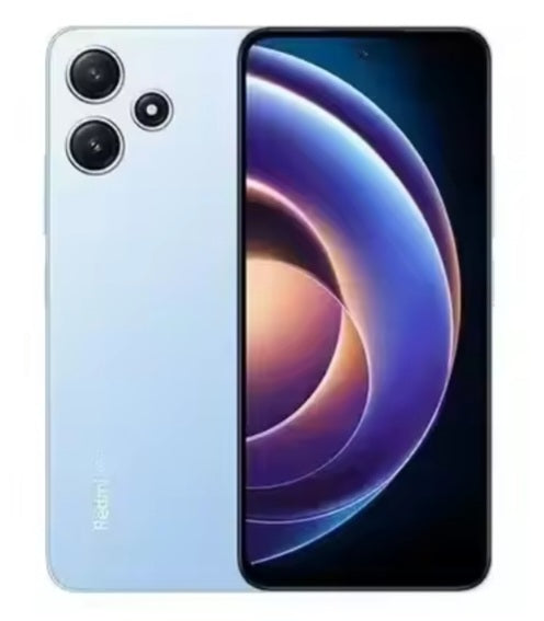 Xiaomi Redmi 12 5G Global Version Blue Smartphone Facial Recognition & Fingerprint Unlock Function Dust Water & Scratch Resistant HD Screen Super/Fast Charging (RAM 4GB+128GB ROM) Smartphone + FREE Gift. smp