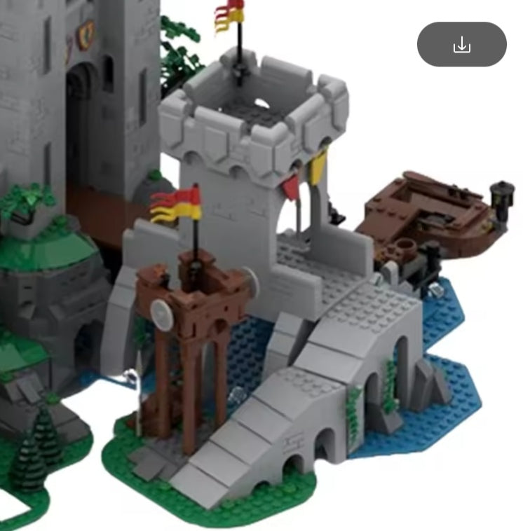 Medieval Castle Building Blocks Set Toys tys bbs