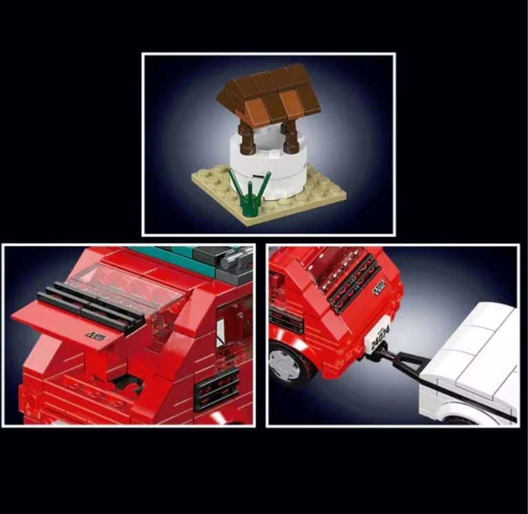 Outdoor Adventure Mini car Building Blocks Set Toys tys bbs crs