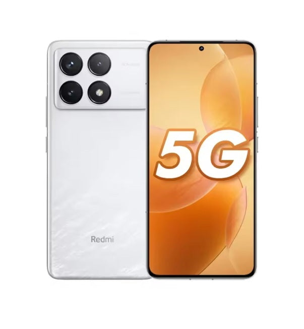 Xiaomi Redmi K70 5G Chinese Version White Smartphone Dust Water & Scratch Resistant HD Screen Super/Fast Charging Smartphone (RAM 16GB+512GB ROM). smp
