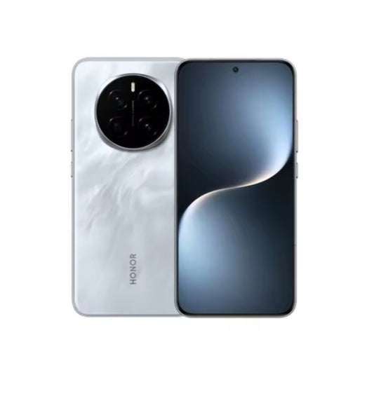 Honor Magic 7 Global Version Gray Smartphone Facial Recognition & Fingerprint Unlock Function Dust Water & Scratch Resistant HD Screen Super/Fast Charging (RAM 12GB+256GB ROM) smp