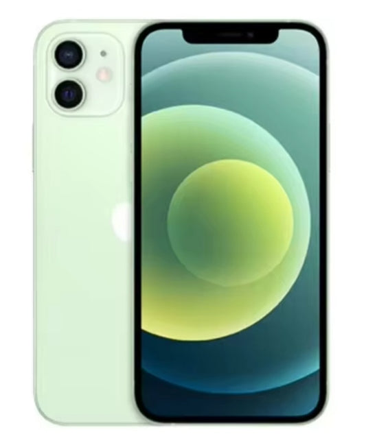iPhone 12 4GB Smartphone Facial Recognition Function 6.1inch Screen RAM 128GB (Green) Smartphone + FREE Phone Case. smp