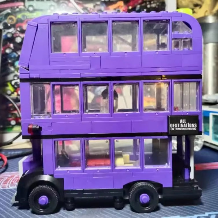 Double-deck Bus Building Blocks Set Toys tys bbs