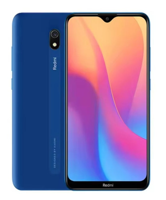 Xiaomi Redmi 8A Global Version Blue Smartphone Facial Recognition & Fingerprint Unlock Function Dust Water & Scratch Resistant HD Screen Super/Fast Charging (128GB TF Card) Smartphone + FREE Gift. smp