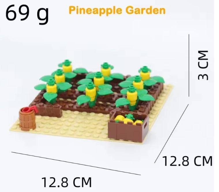 Pineapple Garden Building Blocks Set Toys tys bbs
