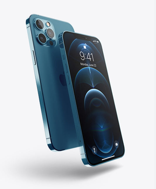 Apple iPhone 12 Pro Max 5G Smartphone Facial Recognition Function Dust Water & Scratch Resistant HD Screen Super/Fast Charging (512GB ROM) (Blue) Smartphone smp