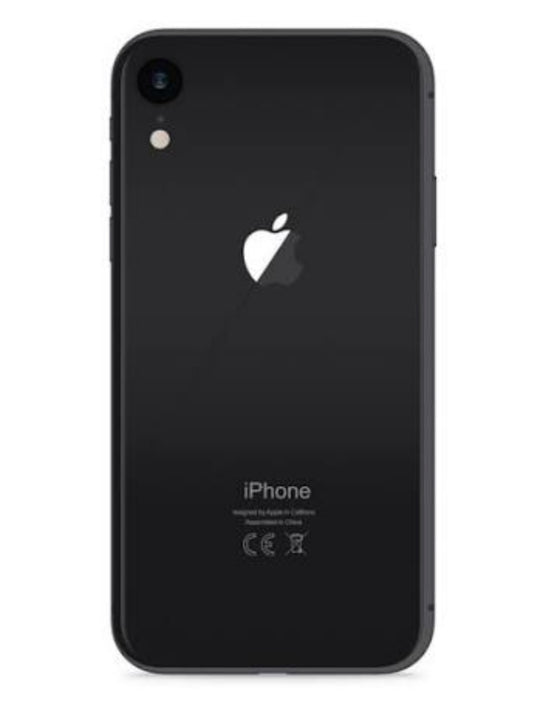 Apple iPhone XR 3G Smartphone Facial Recognition Function Dust Water & Scratch Resistant HD Screen Super/Fast Charging (64GB ROM) (Black) Smartphone + FREE Earphones. smp