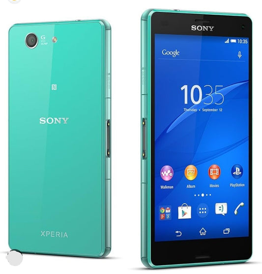 Sony Xperia Z3 Compact 4G Waterproof Dustproof Scratchproof Smartphone Global Version HD Screen Super/Fast Charging (Full Set) (Green) Smartphone smp