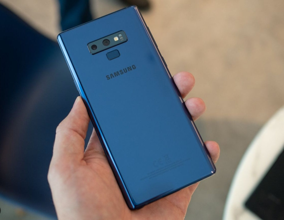 Samsung Galaxy Note 9 US Version Blue Smartphone Dust Water & Scratch Resistant HD Screen Super/Fast Charging Smartphone (512GB). smp