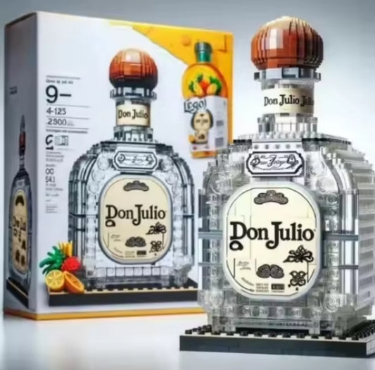 Home Decor Whiskey Bottle Building Blocks Set Toys tys bbs