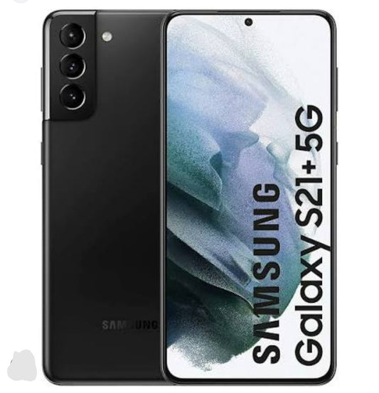 Samsung Galaxy S21 Plus 5G Smartphone Facial Recognition & Fingerprint Unlock Function Dust Water & Scratch Resistant HD Screen Super/Fast Charging (128GB) (Black) Smartphone smp