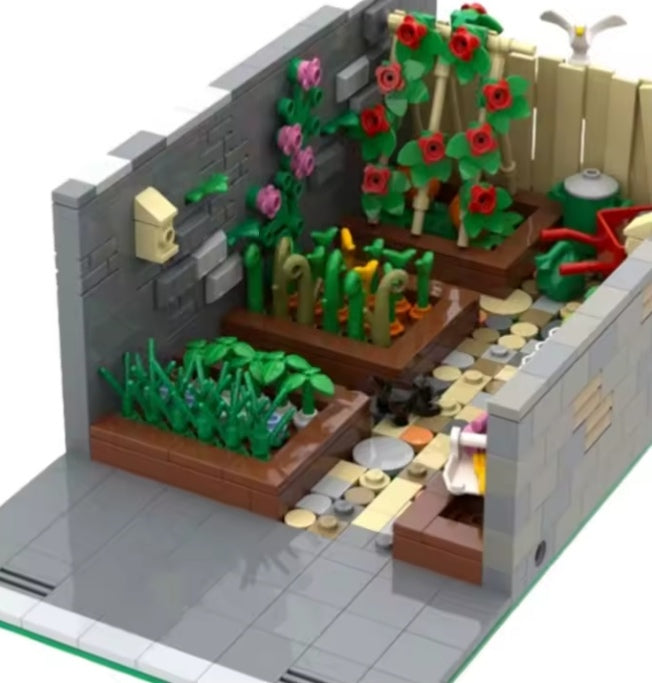 Educational Toy Farm Vegetables Garden Building Blocks Set Toys tys bbs