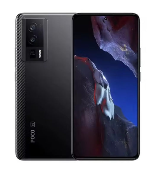 Xiaomi Poco F5 Pro 5G Global Version Black Smartphone Facial Recognition & Fingerprint Unlock Function Dust Water & Scratch Resistant HD Screen Super/Fast Charging (RAM 12GB+256GB ROM) Smartphone. smp