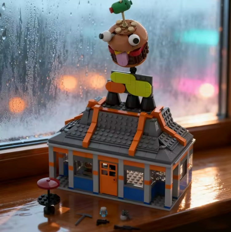 MOC Durr Burger Fortnites Custom Building Blocks Set Toys tys bbs