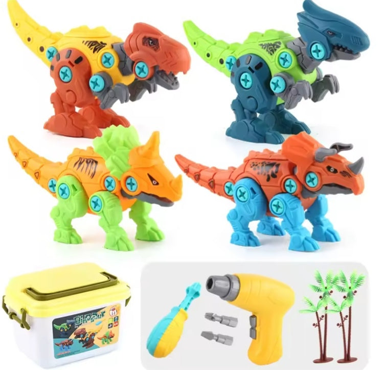 Children's Screwable Dinosaur Building Blocks Set Toys tys bbs