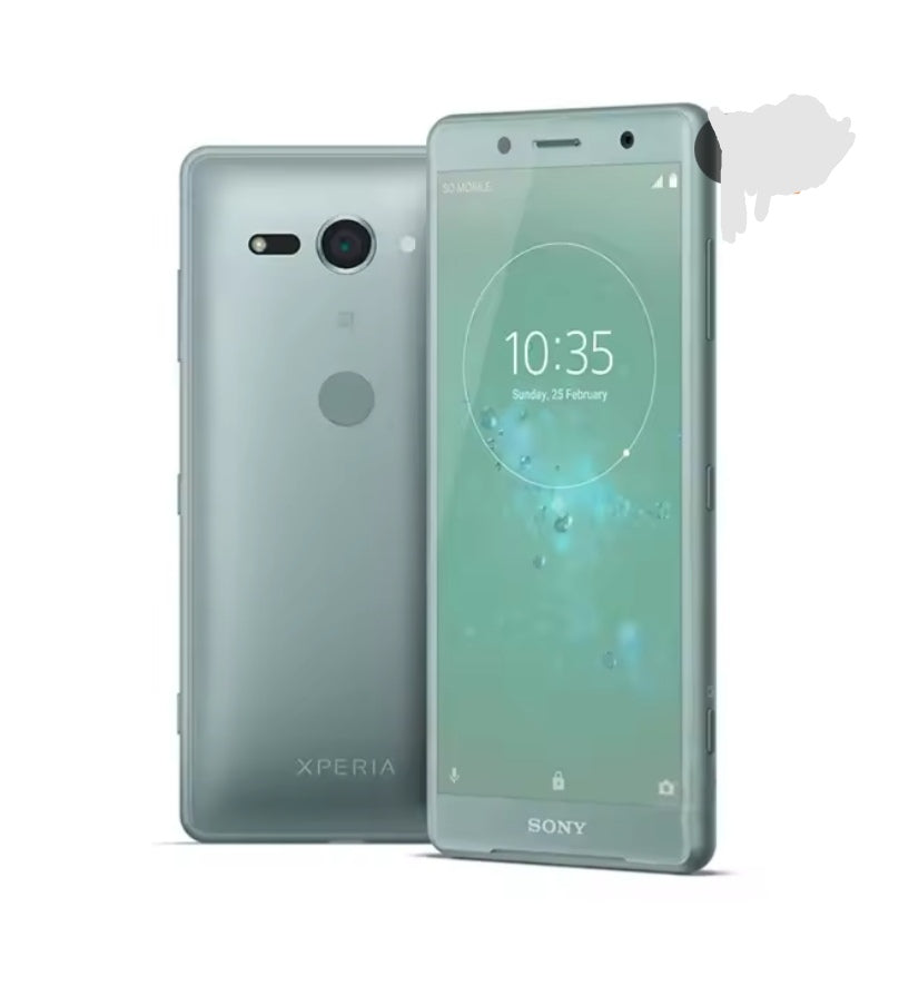 Sony Xperia XZ2 Compact 4G Waterproof Dustproof Scratchproof Smartphone Global Version HD Screen Super/Fast Charging (H8314 Full Set) (Blue) Smartphone smp