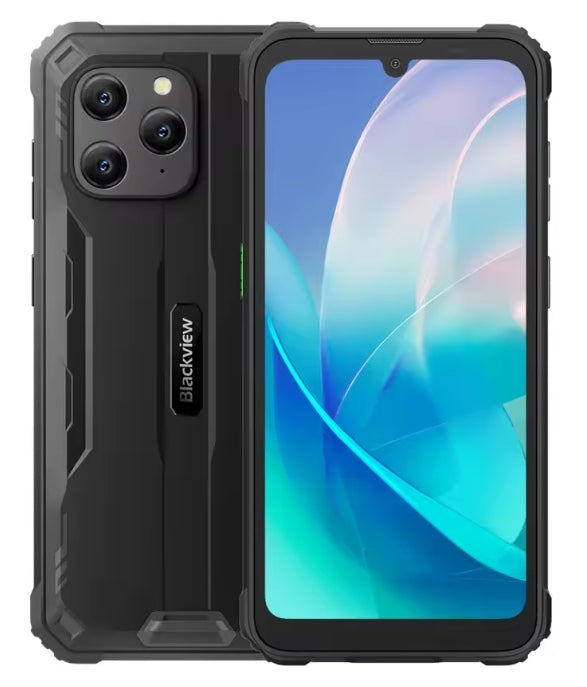 Blackview BV5300 Plus Rugged 4G Android 13 Smartphone 6.1inch HD Screen (Black) Smartphone + FREE Bluetooth Earphones + FREE US Plug Adapter + FREE Gift. smp