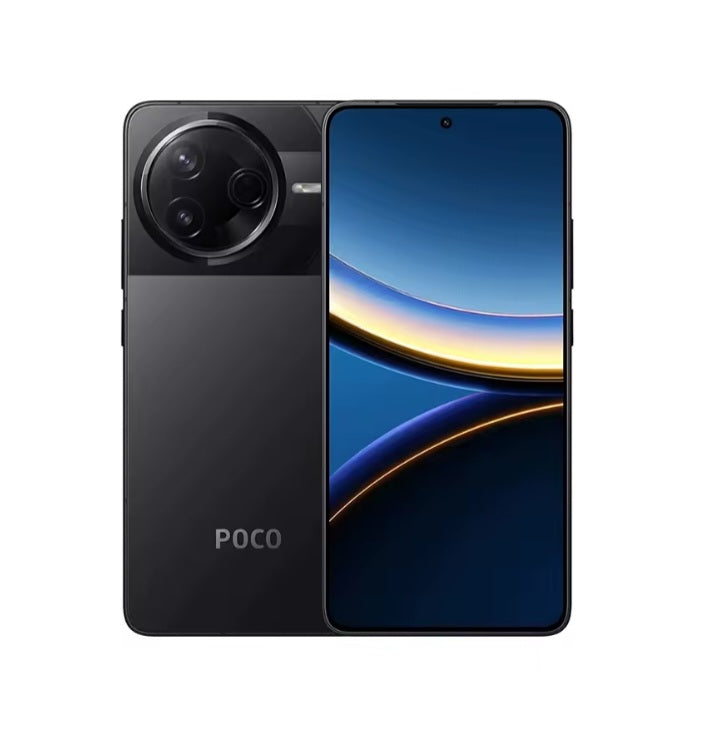 Xiaomi Poco F7 Pro 5G Global Version Black Smartphone Facial Recognition & Fingerprint Unlock Function Dust Water & Scratch Resistant HD Screen Super/Fast Charging (RAM 16GB+256GB ROM) Smartphone. smp
