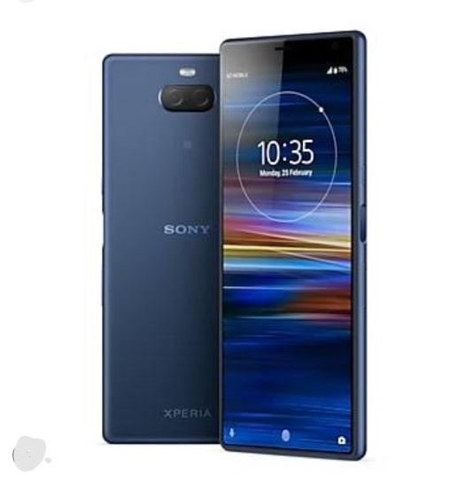 Sony Xperia 10 Plus 4G LTE Smartphone Global Version HD Screen Super/Fast Charging (1 SIM Full Set) (Blue) Smartphone smp