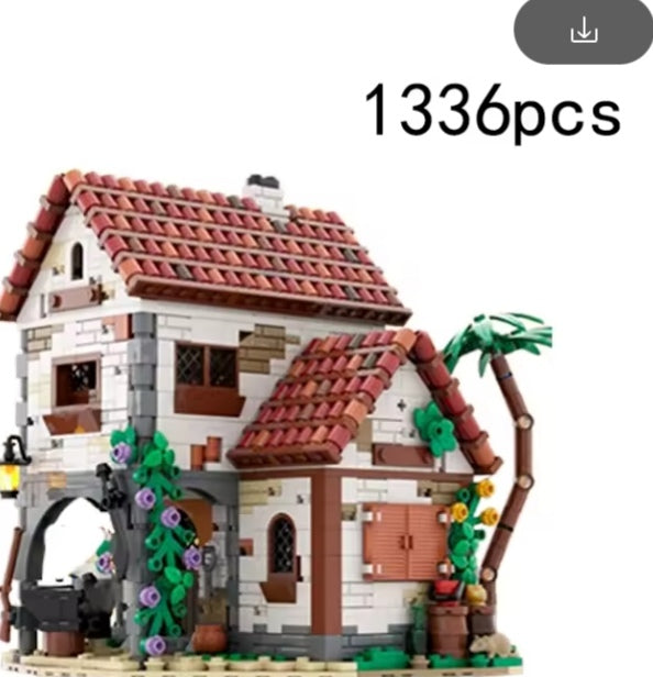 Children's Pirate Castle Building Blocks Set Toys tys bbs