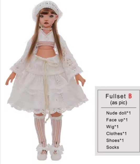 Shuga Fairy : Roze B BJD Forest Girl Doll, Fullset. dll tys
