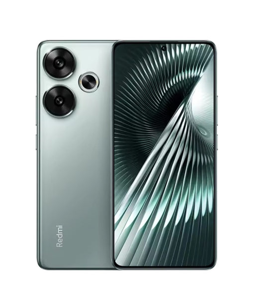 Xiaomi Redmi Turbo 3 5G Chinese Version Green Smartphone Facial Recognition & Fingerprint Unlock Function Dust Water & Scratch Resistant HD Screen Super/Fast Charging (RAM 12GB+256GB ROM) Smartphone. smp