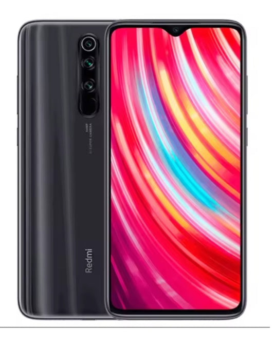 Xiaomi Redmi Note 8/Note 8 Pro Global Version Black Smartphone Facial Recognition & Fingerprint Unlock Function Dust Water & Scratch Resistant HD Screen Super/Fast Charging (RAM 4GB+64GB ROM) Smartphone + FREE Gift. smp