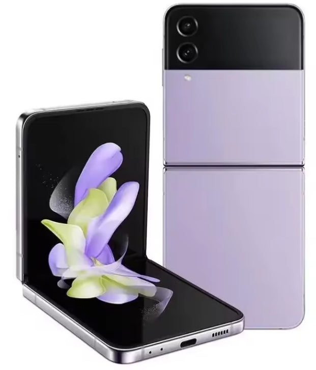 Samsung Galaxy Z Flip4 5G Snapdragon 8 Smartphone RAM 8GB+128GB ROM (Purple) Smartphone smp