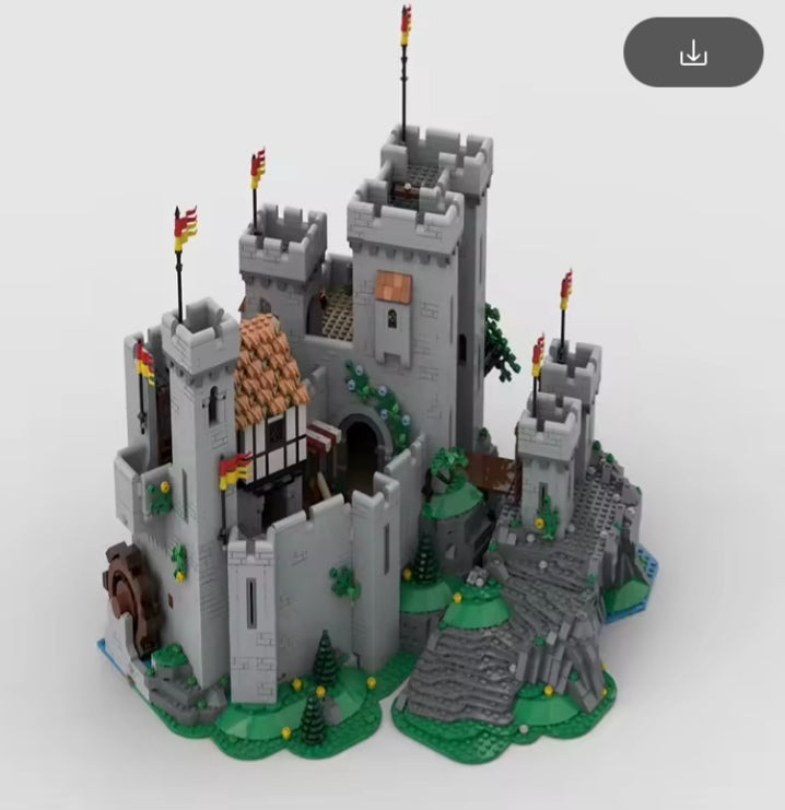 Medieval Castle Building Blocks Set Toys tys bbs