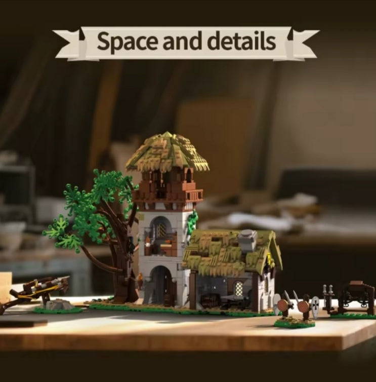 Children's Green Forest Building Blocks Set Toys tys bbs