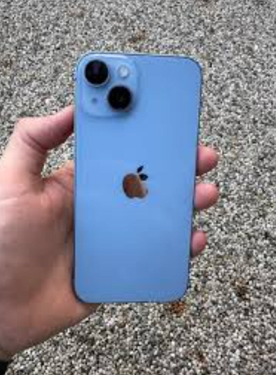 Apple iPhone 14 Plus 5G Smartphone Facial Recognition Function Dust Water & Scratch Resistant HD Screen Super/Fast Charging (256GB ROM) (Blue) Smartphone smp