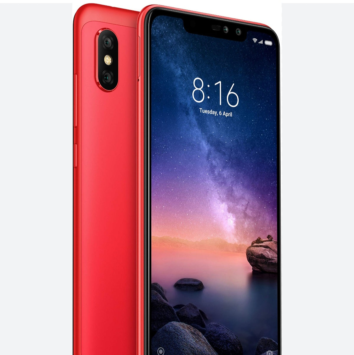Xiaomi Redmi Note 6 Pro Global Version Randomly Selected Color Smartphone Dust Water & Scratch Resistant HD Screen Super/Fast Charging Smartphone (RAM 3GB+32GB ROM). smp