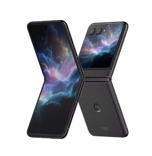 Lenovo Motorola Razr 60 5G Smartphone Facial Recognition & Fingerprint Unlock Function Dust Water & Scratch Resistant HD Screen Super/Fast Charging (RAM 12GB+256GB ROM) (Black) Flip/Foldable Smartphone smp