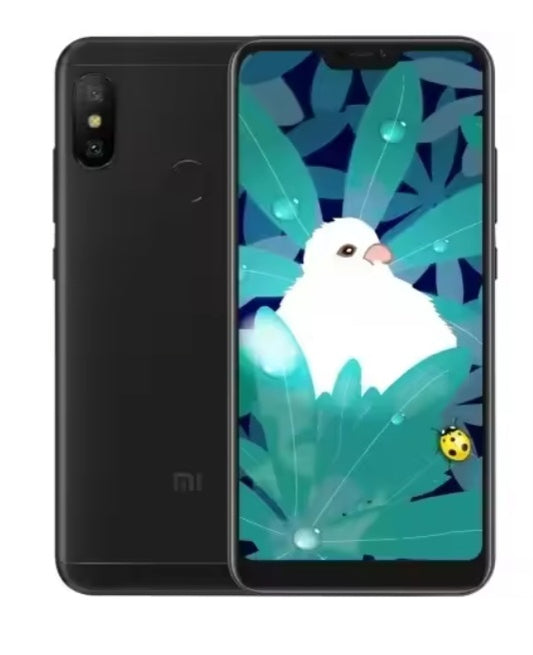 Xiaomi Redmi 6 Pro Global Version Black Smartphone Facial Recognition & Fingerprint Unlock Function Dust Water & Scratch Resistant HD Screen Super/Fast Charging (RAM 3GB+32GB ROM) Smartphone + FREE 128GB TF. smp