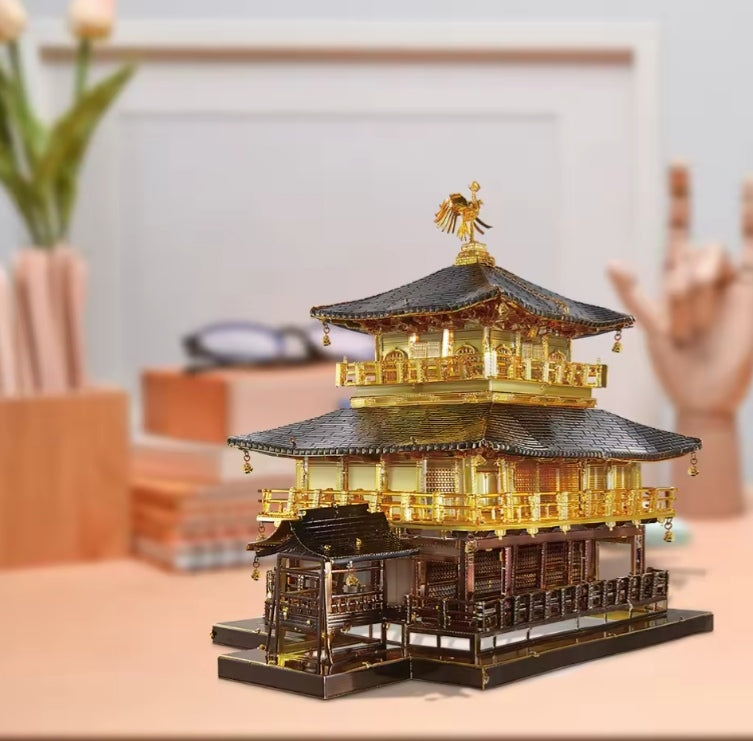 Japan Golden Pavilion Building Blocks Set Toys tys bbs