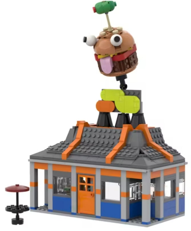 MOC Durr Burger Fortnites Custom Building Blocks Set Toys tys bbs