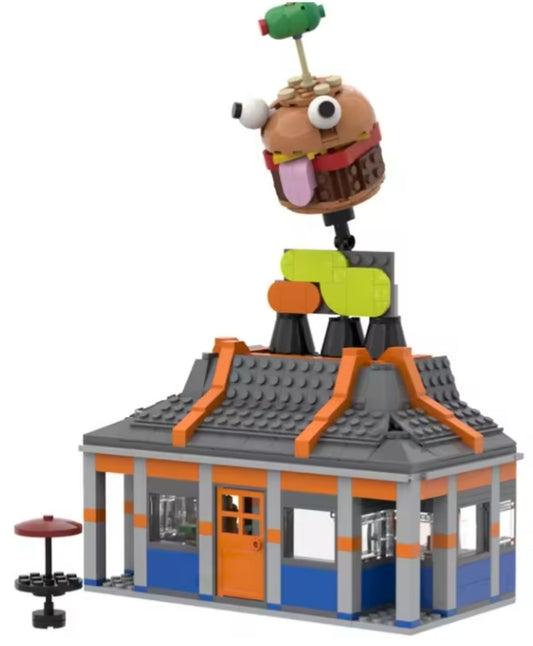 MOC Durr Burger Fortnites Custom Building Blocks Set Toys tys bbs