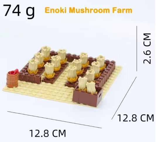 Enoki Mushroom Farm Building Blocks Set Toys tys bbs