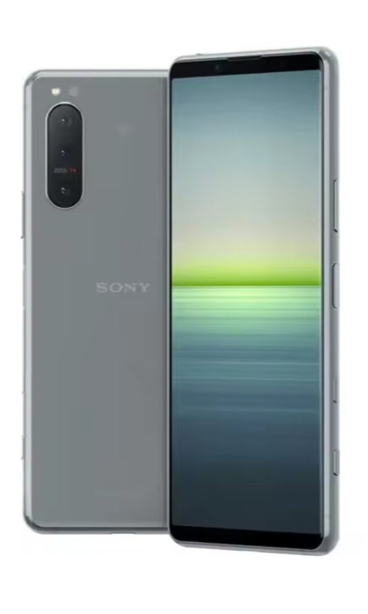 Sony Xperia 5 ii Global Version (XQ-AS72) Smartphone Fingerprint Unlock Function Dust Water & Scratch Resistant HD Screen Super/Fast Charging Gray Smartphone smp