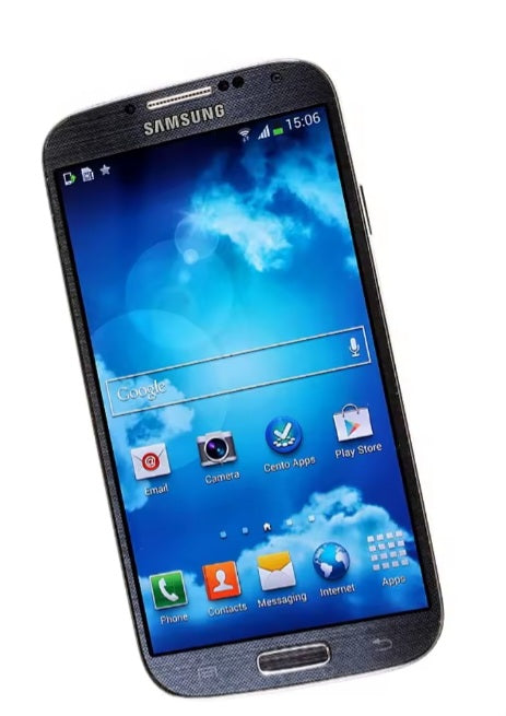 Samsung Galaxy S4 Global Version Black Smartphone Dust Water & Scratch Resistant HD Screen Super/Fast Charging Smartphone (I9500). smp