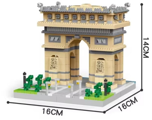 Arc de Triomphe Building Blocks Set Toys tys bbs