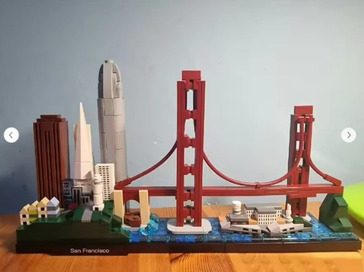 San Francisco Bridge Building Blocks Set Toys tys bbs