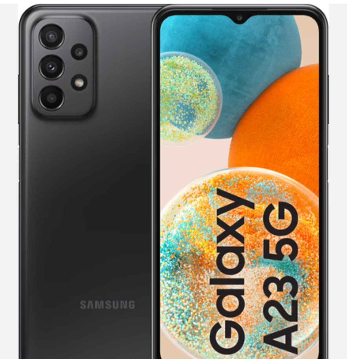 Samsung Galaxy A23 5G Global Version Black Smartphone Dust Water & Scratch Resistant HD Screen Super/Fast Charging Smartphone (RAM 4GB+64GB ROM). smp