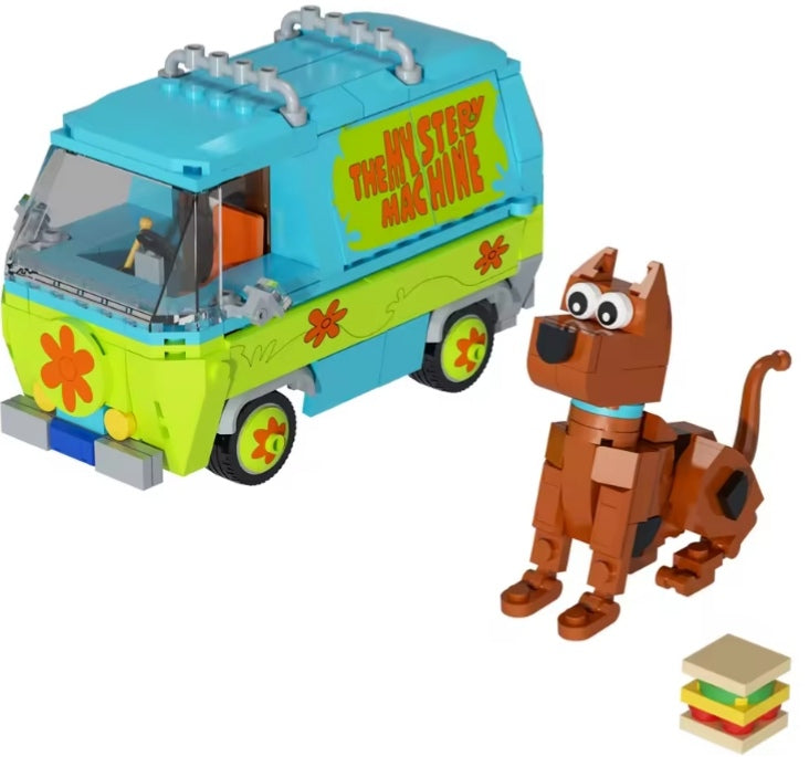 Scooby Door Mystery Machine Building Blocks Set Toys tys bbs crs