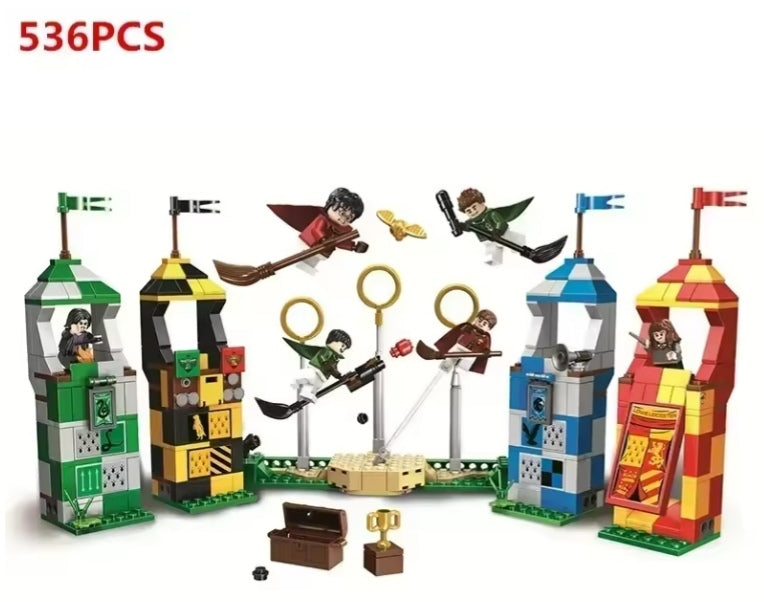 Children's Medieval Puppet Stage Box Building Blocks Set Toys tys bbs