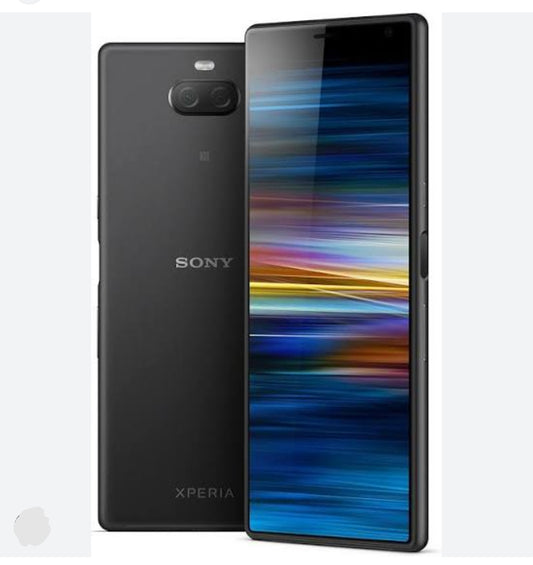 Sony Xperia 10 Plus 4G LTE Smartphone Global Version HD Screen Super/Fast Charging (1 SIM Full Set) (Black) Smartphone smp
