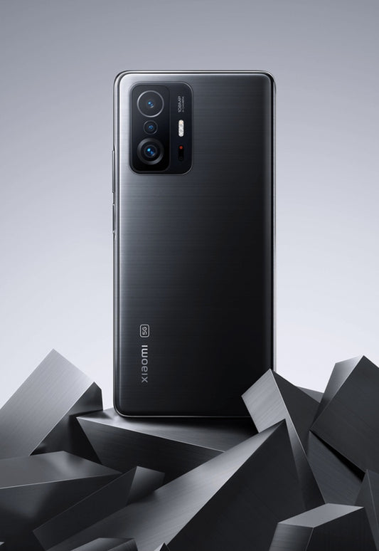 Xiaomi 11T 5G Global Version Black Smartphone Facial Recognition & Fingerprint Unlock Function Dust Water & Scratch Resistant HD Screen Super/Fast Charging Smartphone (RAM 8GB+128GB ROM). smp