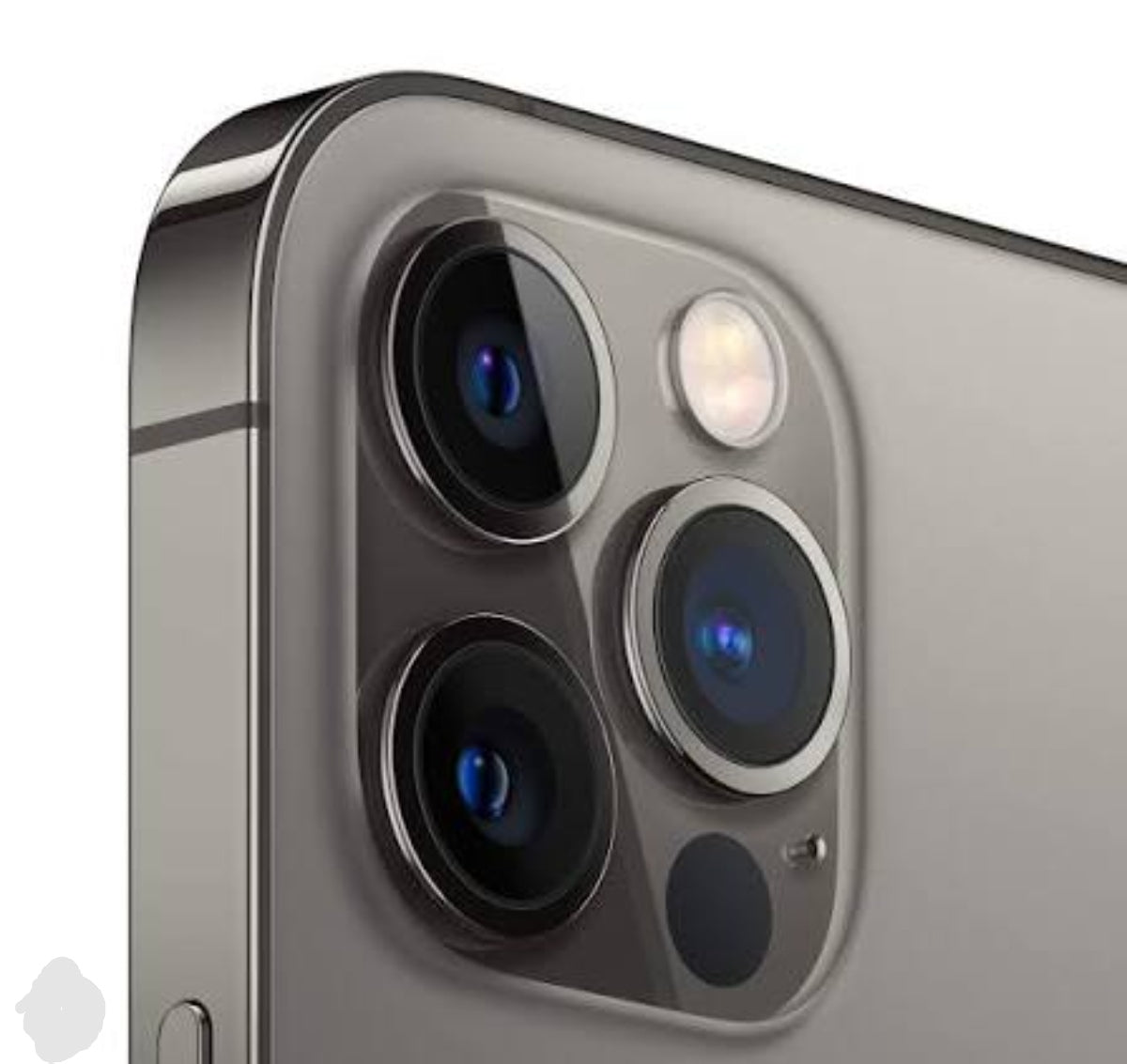 Apple iPhone 12 Pro Max Smartphone Facial Recognition Function Dust Water & Scratch Resistant HD Screen Super/Fast Charging (128GB ROM) (Graphite Gray) Smartphone + FREE Phone Case. smp