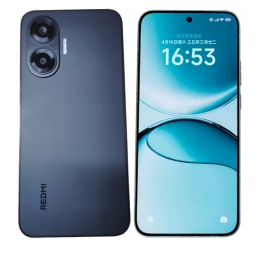 Xiaomi Redmi Turbo 4 Pro 5G Chinese Version Black Smartphone Facial Recognition & Fingerprint Unlock Function Dust Water & Scratch Resistant HD Screen Super/Fast Charging (RAM 12GB+256GB ROM) Smartphone. smp