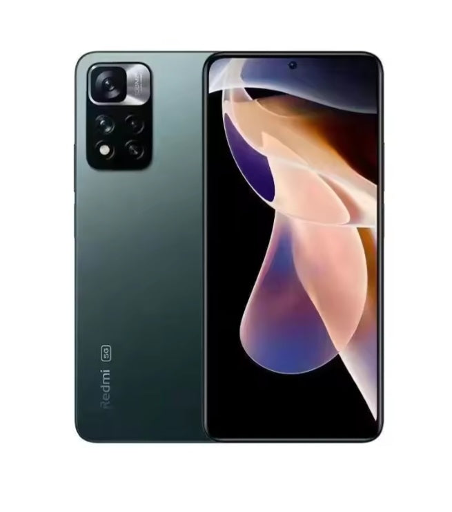 Xiaomi Redmi Note 11 Pro 5G Global Version Green Smartphone Dust Water & Scratch Resistant HD Screen Super/Fast Charging Smartphone (RAM 8GB+128GB ROM)+ FREE Gift. smp